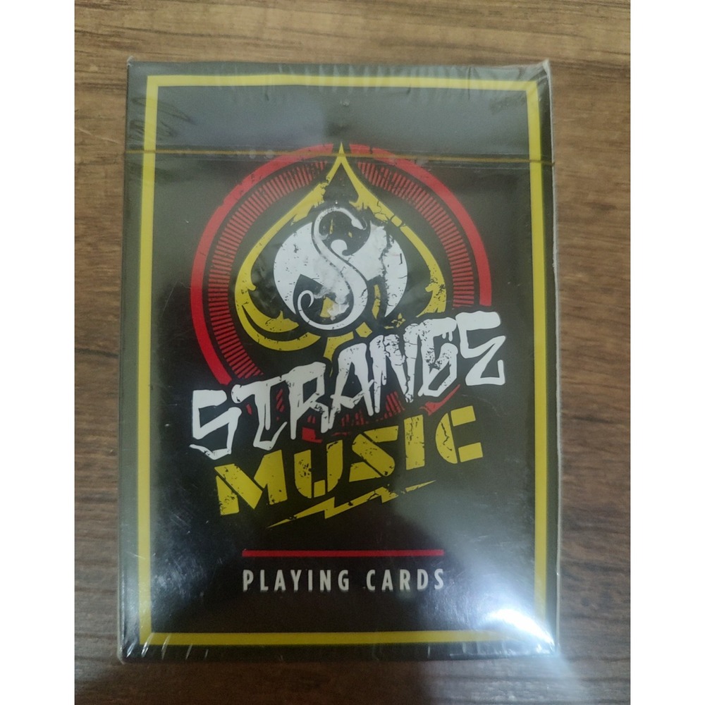 Strange Music Playing Cards NEW Sealed Deck Z34